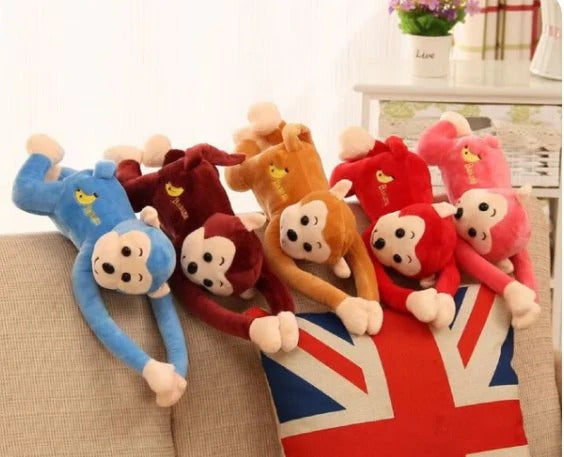 Monkey Plush Pillow