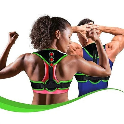 Magnetic Posture Corrector – Back Support Brace for Neck Hump and Pain Relief